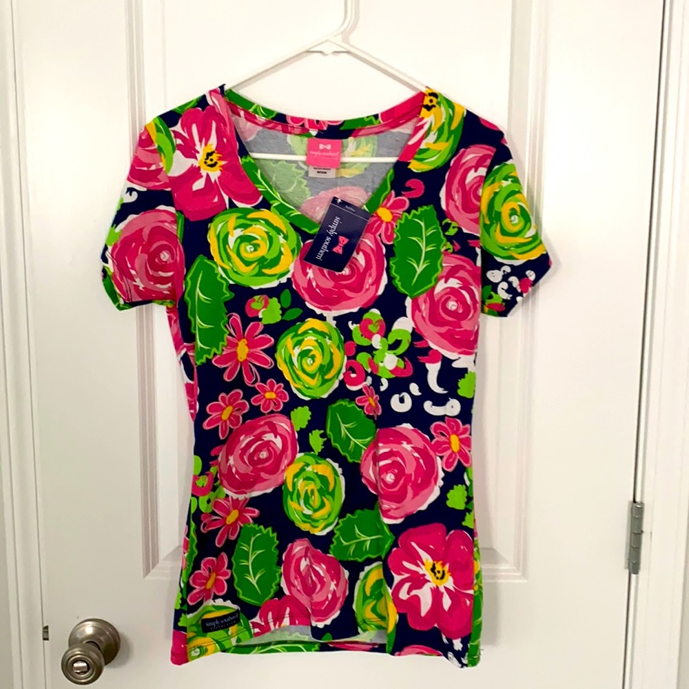 Floral Simply Southern Short Sleeve T-shirt